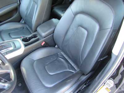 Audi OEM A4 B8 Front Seat Upper Back Cushion w/ Headrest, Left Driver's Side 2009 2010 2011 201211